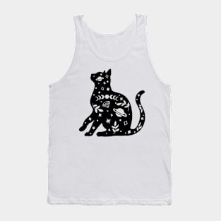 Spirituality Cat Universe Energy - Spiritual Tank Top